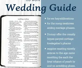 Leitura bíblica para casamento passo a passo: guia prático para cada fase do casamento