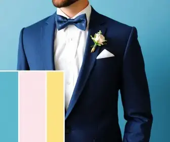 Combinações de cores do traje do noivo: guia completo para noivos