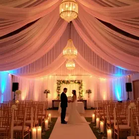 Iluminação cênica para casamento perto de mim: como organizar na região